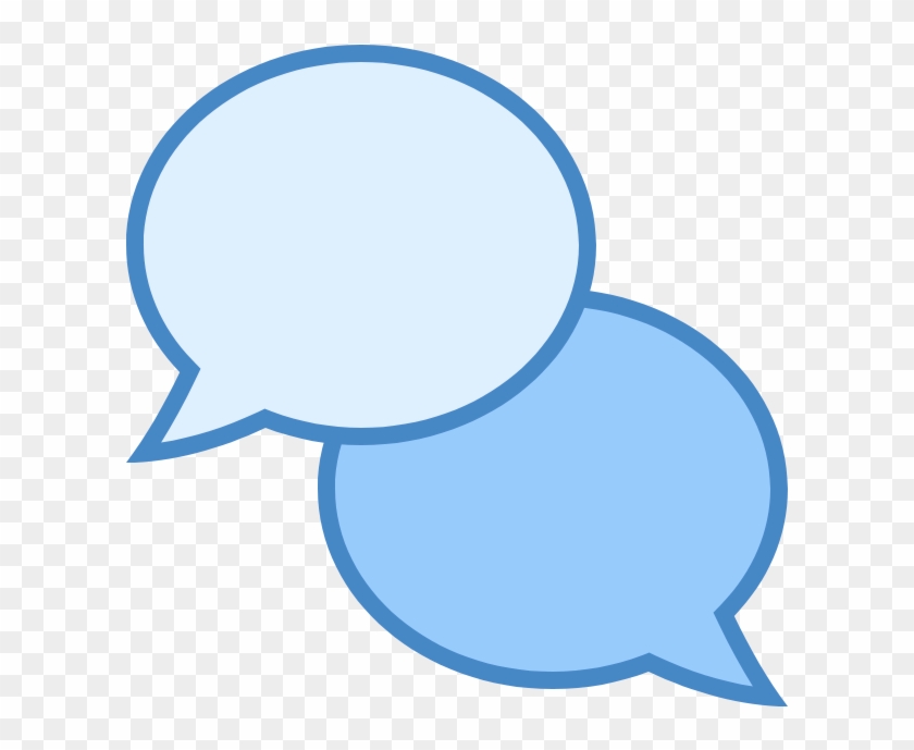Chat - Chat Icon Blue #1658052