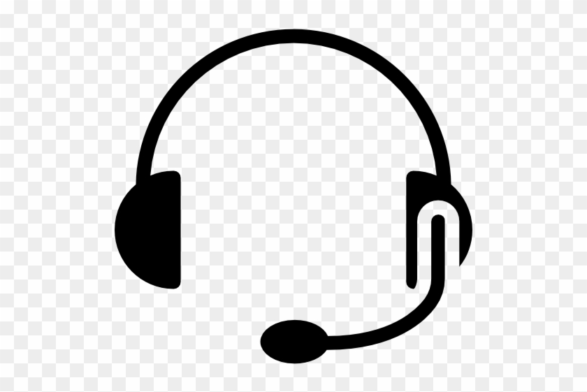Headphones Microphone Videocall Size - Headset Icon Clear Background #1658244