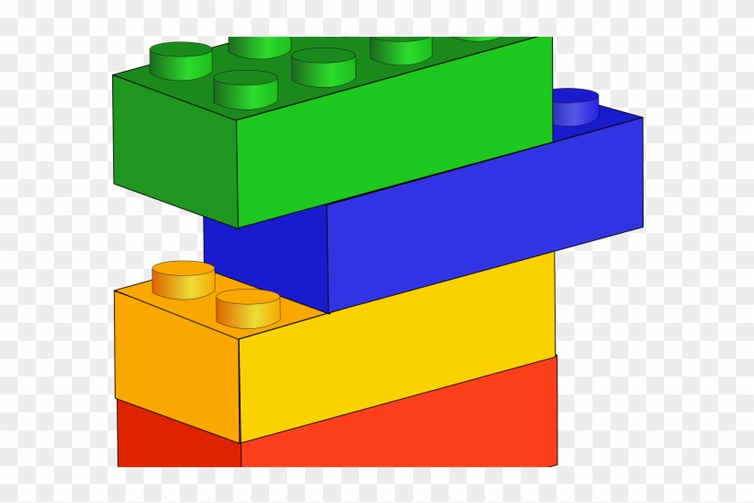 Tower Clipart Lego - Lego Building Blocks #1658248