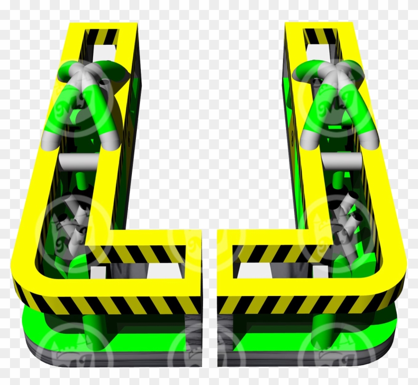 Dual Lane Obstacle Course - Graphic Design #1658364