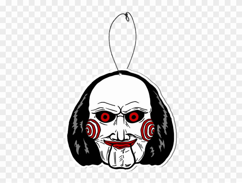 Saw Billy The Puppet Air Fresheners - Saw Doll Drawing #1658402
