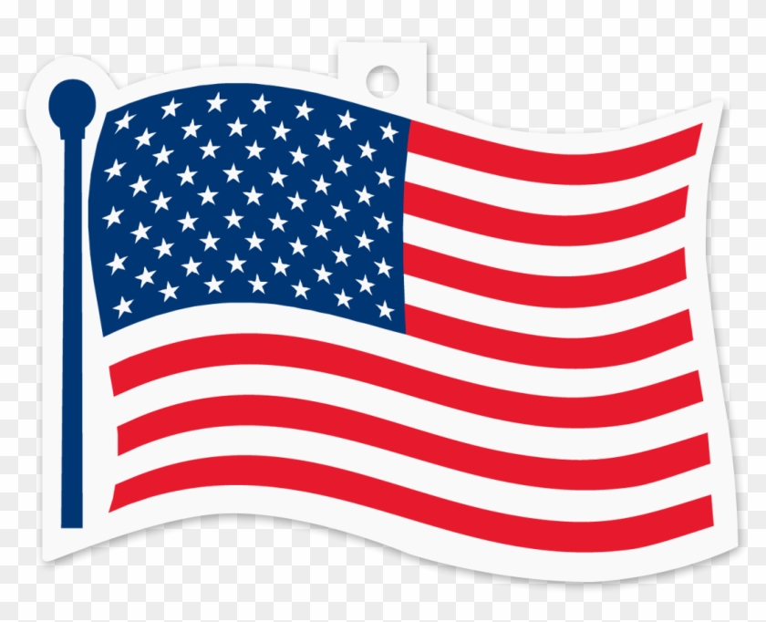 Picture Of Flag Air Freshener - Us Flag Gif Png #1658422