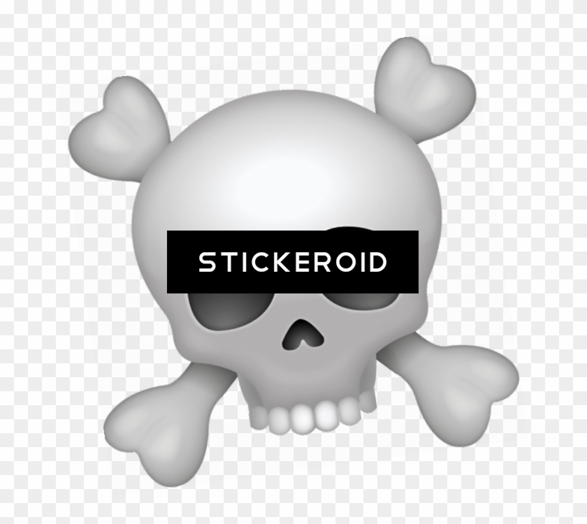 Pirate Skull Emoji - Skull Emoji #1658447