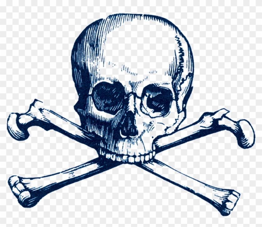 Skull And Bones Png #1658472