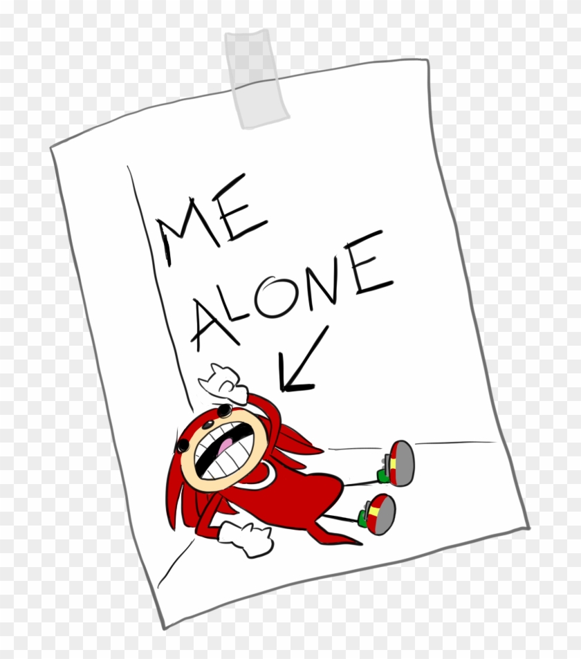 Forever Alone Knuckles By Tigsie - Forever Alone Knuckles By Tigsie #1658489