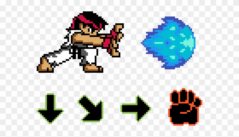 Yeee - 8 Bit Ryu Hadouken #1658569