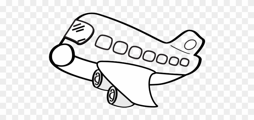 Flight Clipart Black And White - Airplane Clipart Black And White #1658703