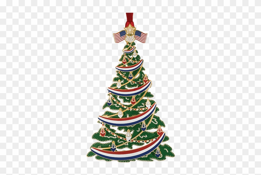 58287 Classic Patriotic Tree - Christmas Ornament #1658732