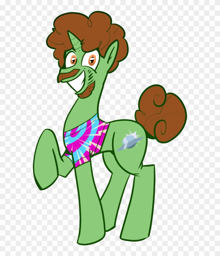 Afro Artist Christheblue Commission Facial Hair Ⓒ - Cartoon #1658766