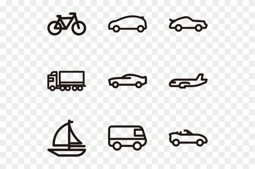 Car Icons Minimalist - Minimal Car Icon Png #1658925