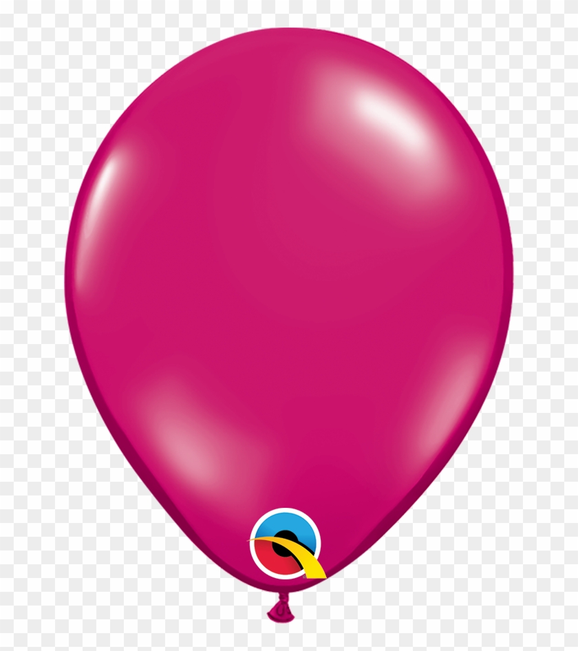 100 Qualatex 9" Helium/air Solid Colour Latex Balloons - Polka Dot Balloons #1658966