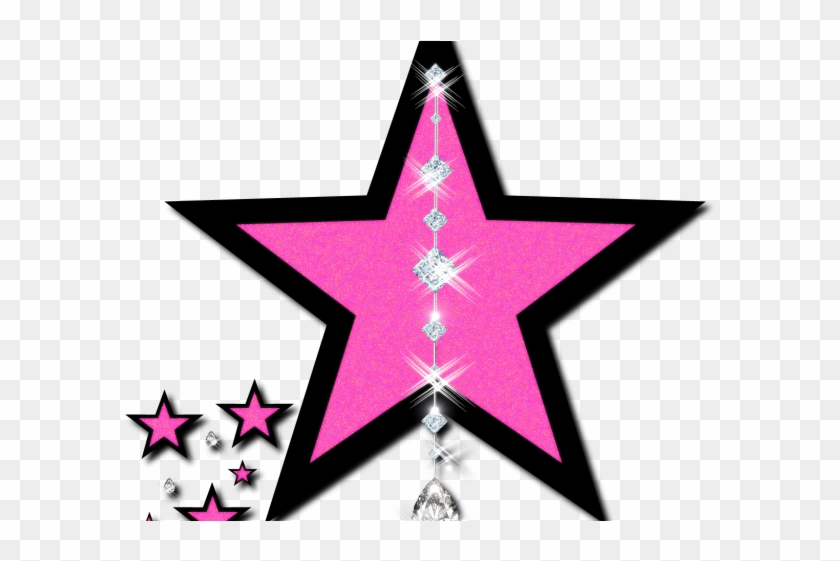 Sparkle Clipart 4 Point Star - Gold Star Clipart #1658990