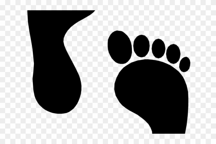 Footprint Clipart Travel - Feet Print #1659084