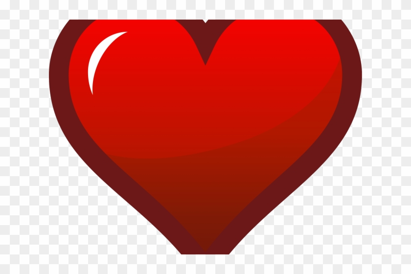 Larger Clipart Red Heart - Red Heart Icon Png #1659229