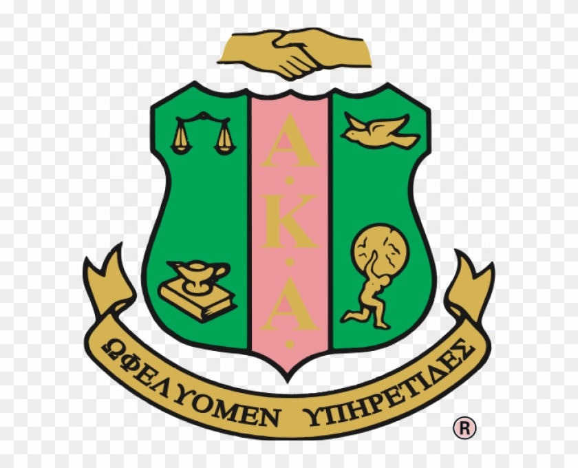 Aka Crest - Alpha Kappa Alpha Logo #1659325