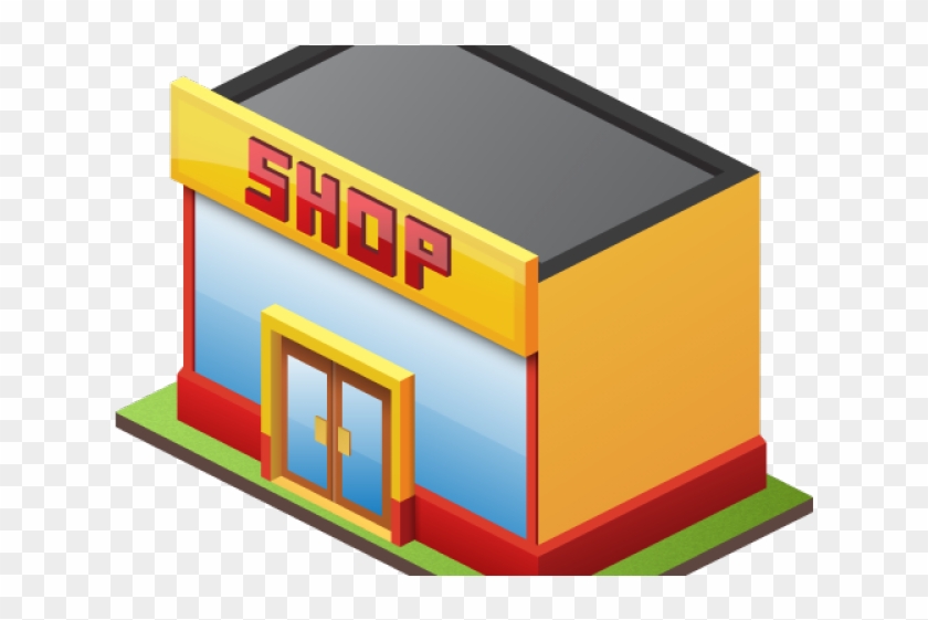 Retailer Cliparts Building - Retail Shop Icon Png #1659335