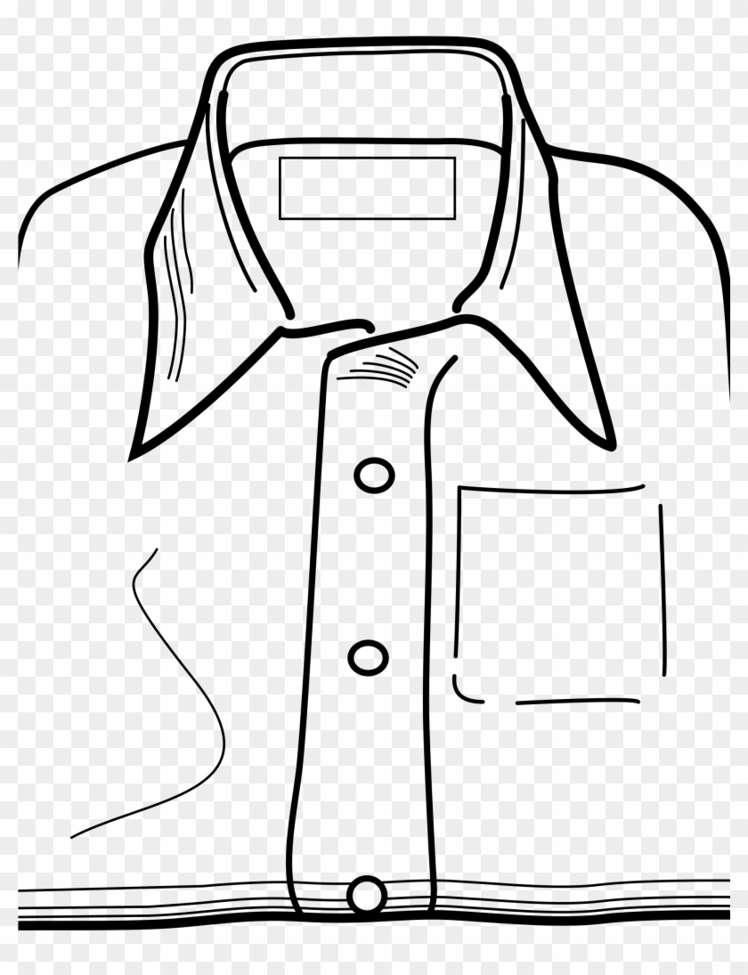 Pants Clipart Shirt - Folded Shirt Clip Art #1659363