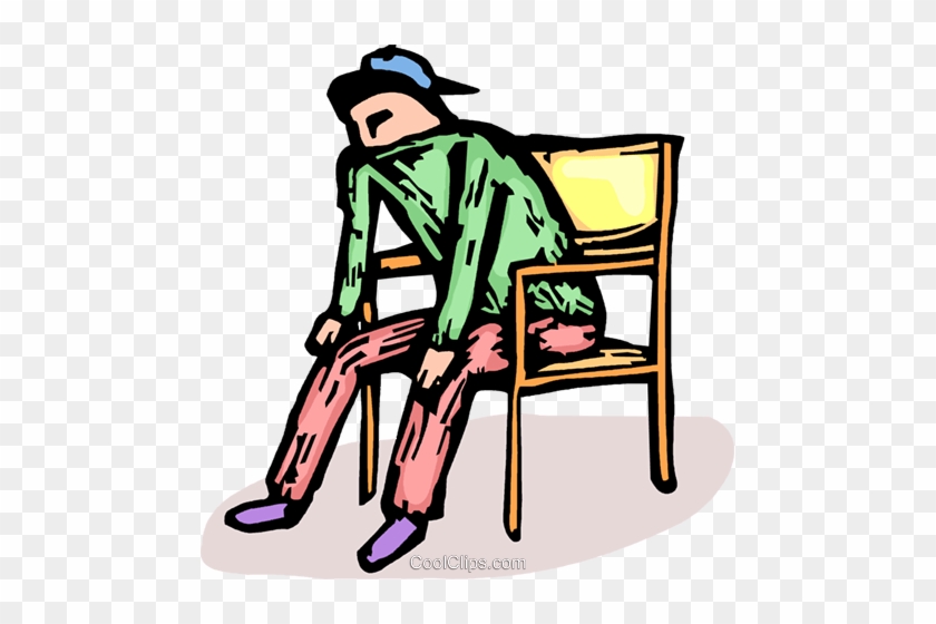Person Sitting In A Chair Royalty Free Vector Clip - Pessoa Sentada Na Cadeira Png #1659424