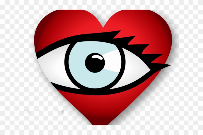 Vision Clipart Heart Eye - Emblem #1659518