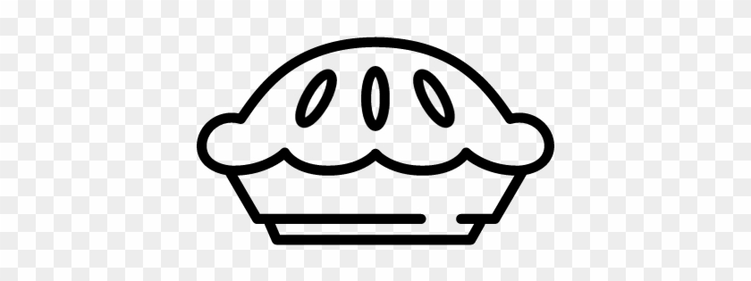 Sweetie Pie's Logo - Meat Pie Black And White #1659569