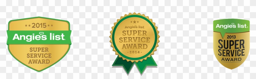 For Three Straight Years Watkins Construction Has Been - Angie's List Super Service Award 2015 Logo No Background #1659707