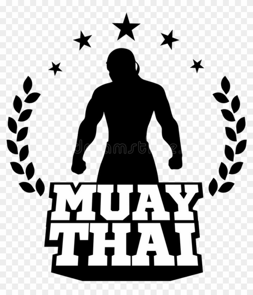 Muaythai Logo Logotype Logotipo Ufc Mma @lucianoballack - Silhouette #1659715