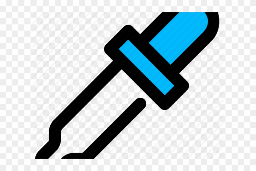 Ink Clipart Dropper - Colour Picker Tool Icon #1659772