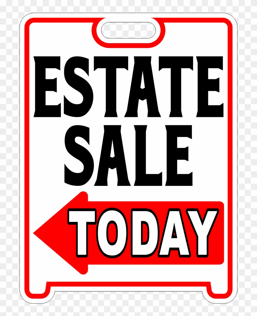 Estate Sale Sign Sandwich Board~free Standing~weather - Fête De La Musique #1659777