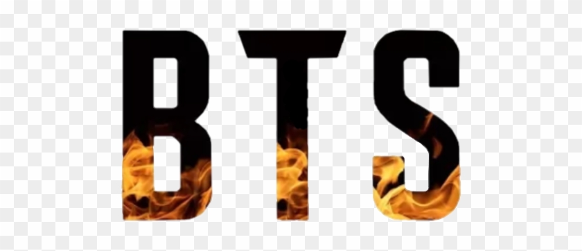 Freetoedit Bts Burnthestage Fire Btsfire Btslogo Logo - Bts Logo On Fire #1659997