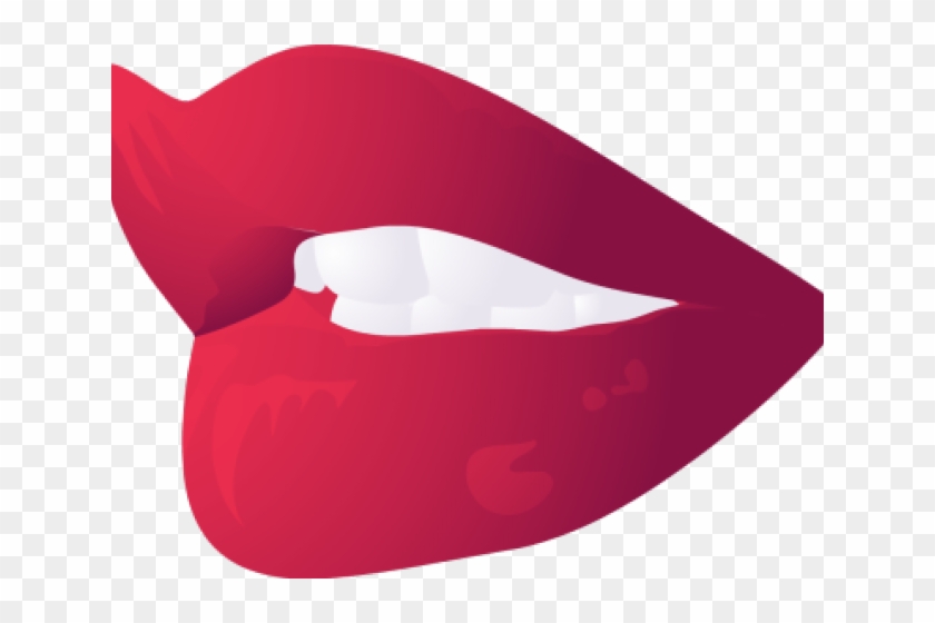Red Lips Clipart - Open Lips Clip Art #1660017
