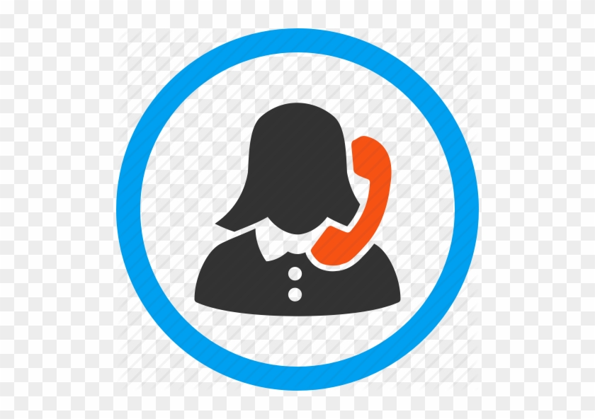 Clip Art Transparent Download Call Center Communication - Receptionist Icon #1660072