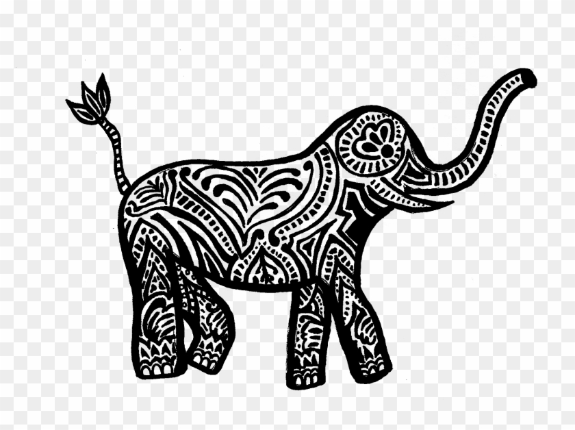 1722 X 1206 3 0 - Elephant Tribal Transparent #1660123