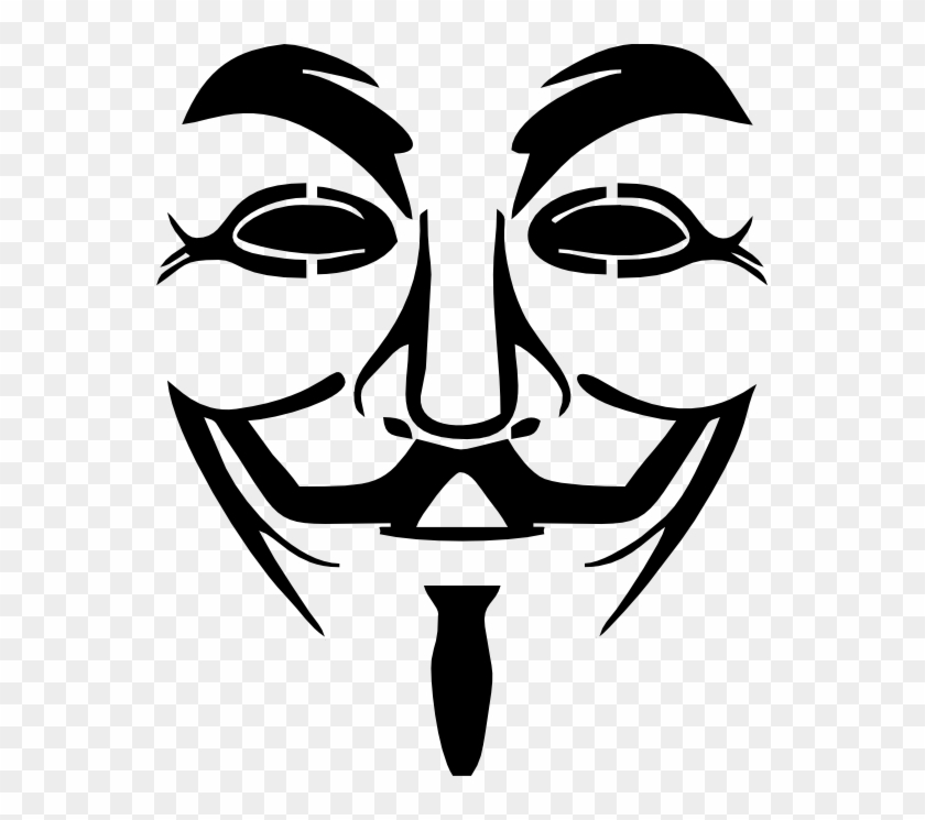 Anonymous Mask Logos And Symbols - Guy Fawkes Mask #1660207