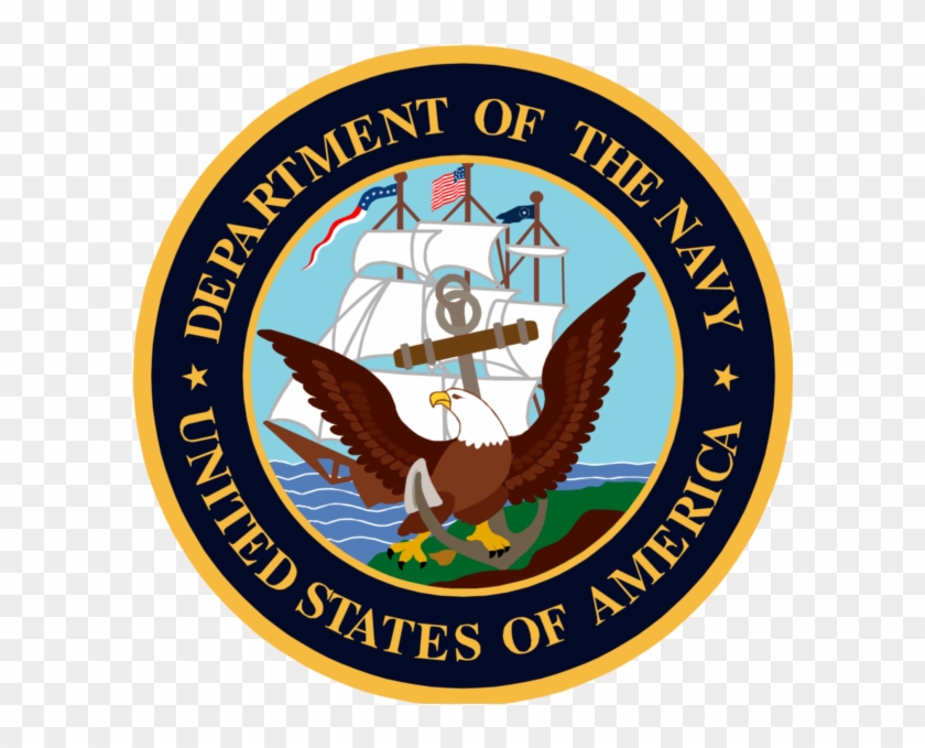 Navy Logo - Department Of Navy Emblem #1660225