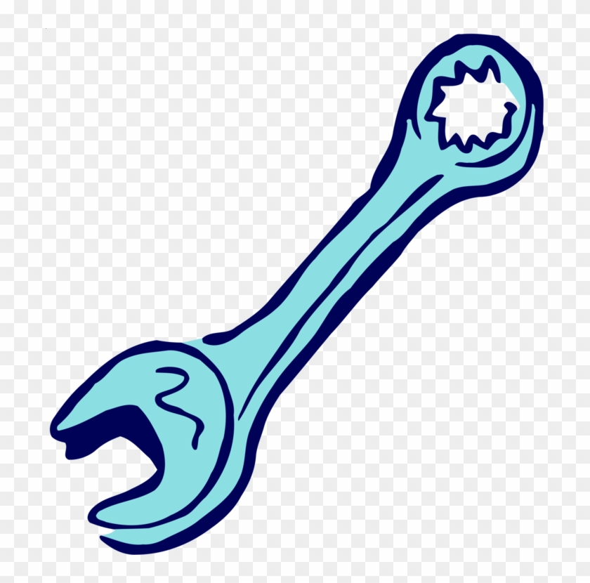 Hand Tool Spanners Adjustable Spanner Computer Icons - Spanner Clipart #1660398