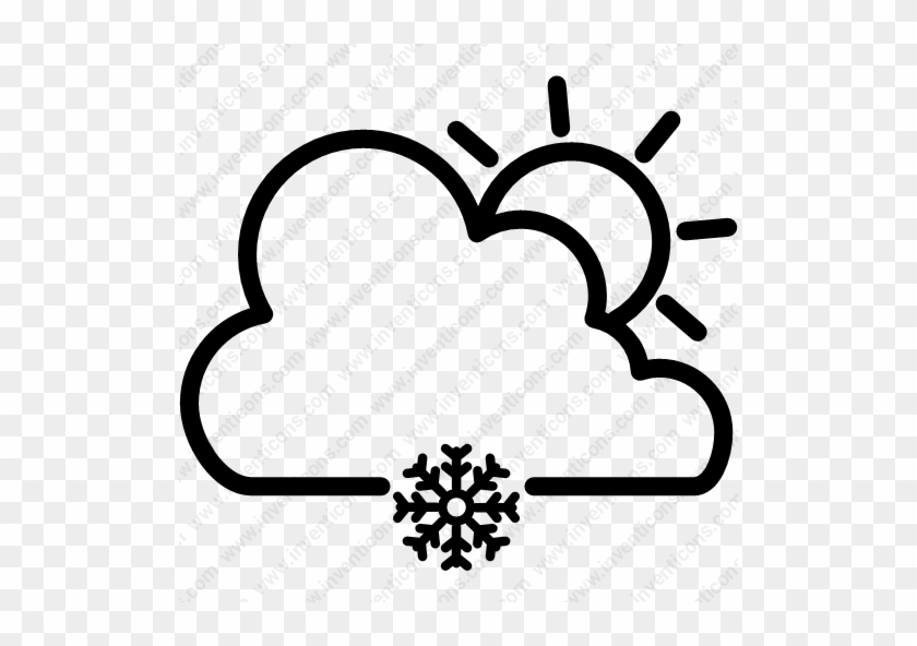 Download Cloud Snow Winter Icon - Download Cloud Snow Winter Icon #1660426