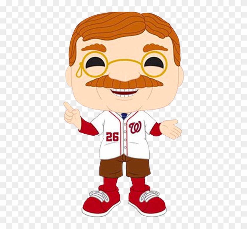 Theodore Roosevelt Washington Nationals Mascot Pop - Funko Pop Theodore Roosevelt #1660502