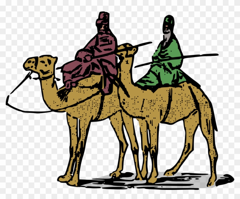 Dromedary Bactrian Camel Equestrian Computer Icons - Animal As Transportation Clipart #1660625