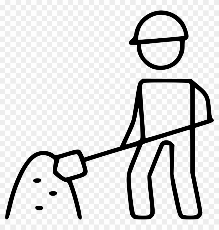 Worker Shovel Sand Hand Tool Digger Builder Comments - Shovel #1660685
