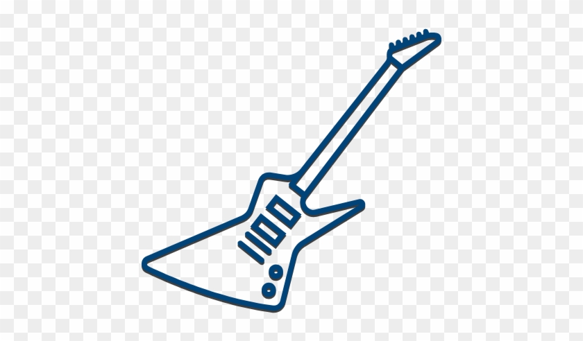 Pixbot › Icon Graphic - Electric Guitar Drawing Png #1660919