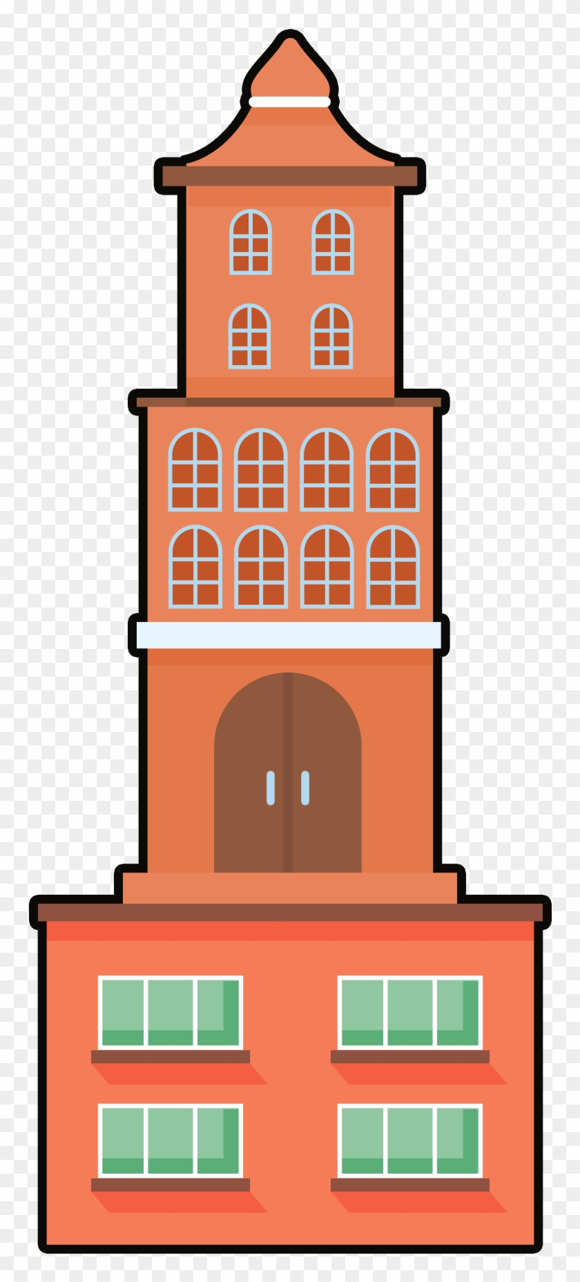 clipart bell tower