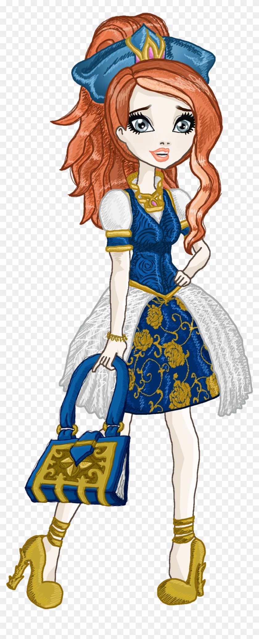 Goldilocks Drawing Free Vitruvian - Ever After High Character Isabella Rose #1661023