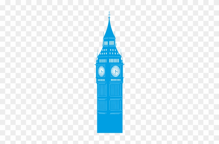 Big Ben Clipart Skyline - Big Ben Vector Png #1661031