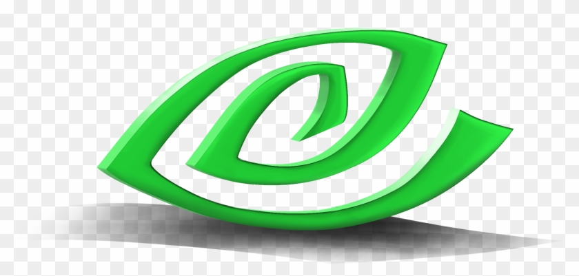 Green White Eye Logo - Green #1661154