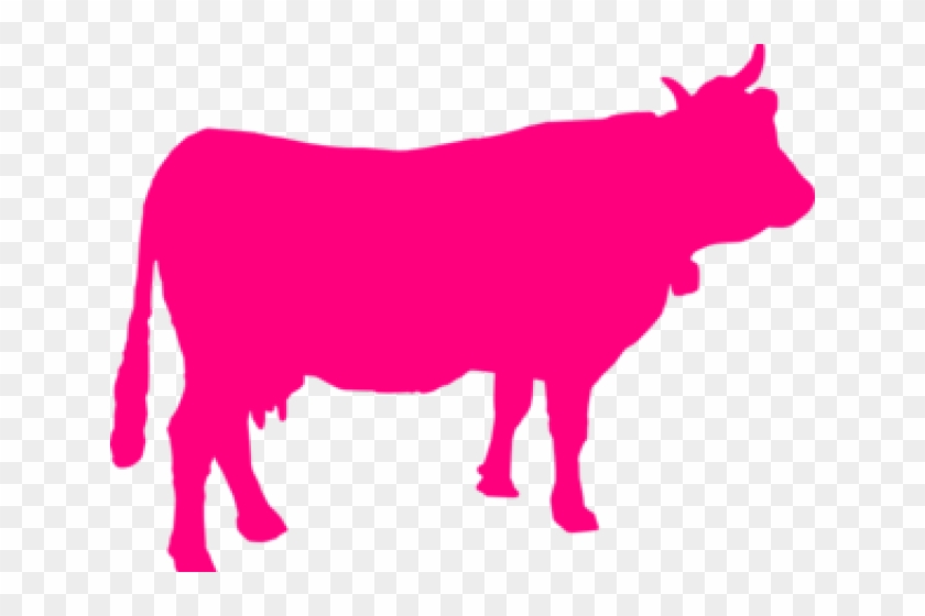 Pies Clipart Cow - Barn Animal Silhouette Png #1661439