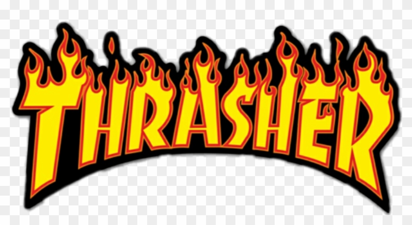 Thrasher - Sticker Rileyy - Thrasher Flame Logo #1661553