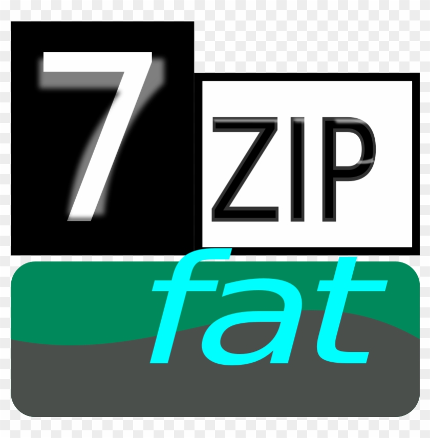 7zipclassic-fat Clip Art Download - Graphic Design #1661611