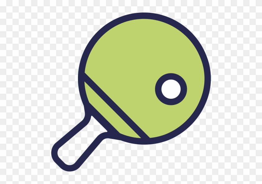 Fat Racket, Fill, Multicolor Icon - Circle #1661613