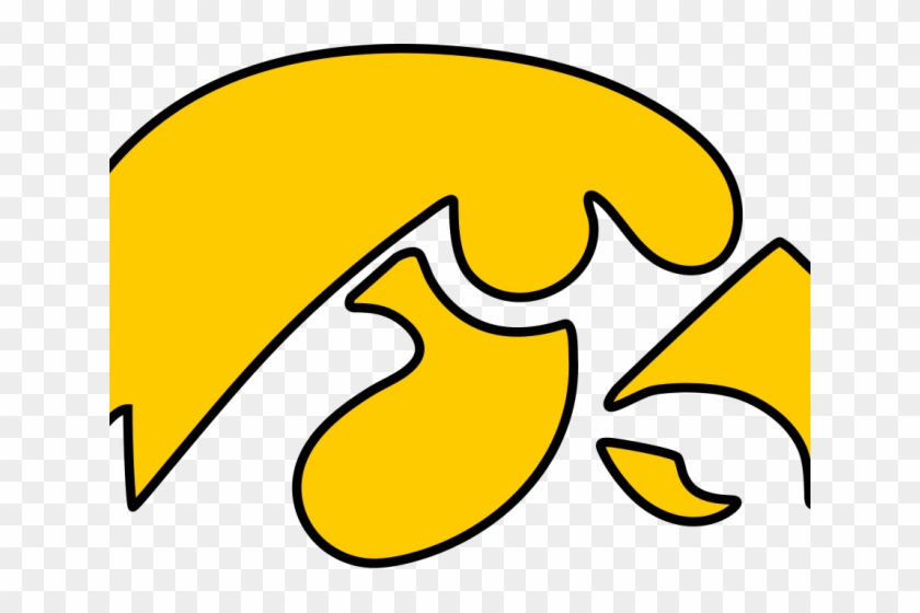 Hawkeye Clipart Symbol - Iowa Hawkeyes Football Logo #1661622