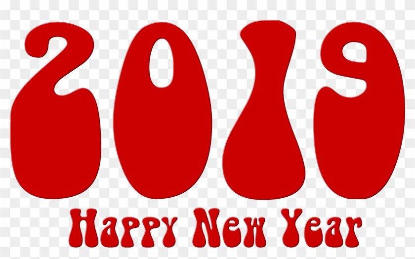 Happy New Year Png With 2019 Transparent Png Others - 2019 Png Transparent Background #1661626
